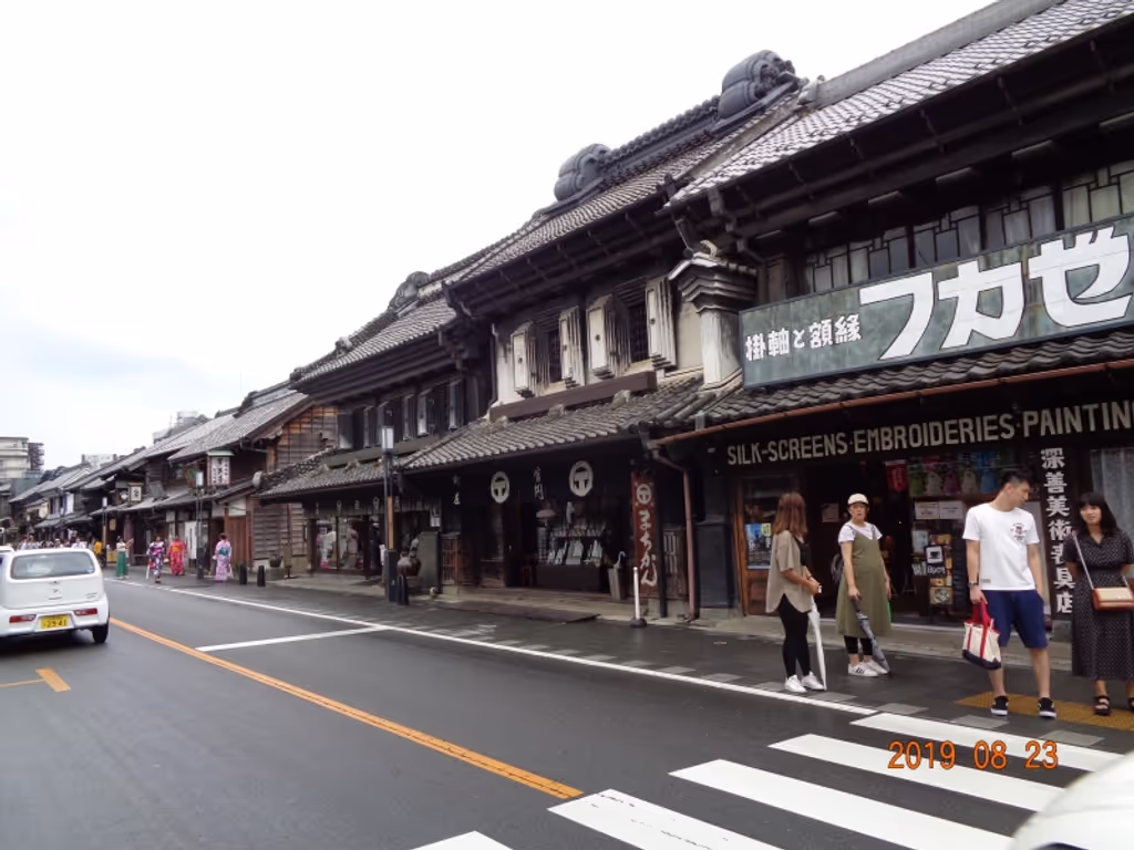 Tokyo Private Tour - Stadtansicht der Feuerfestlagerhäuser "Dozo"