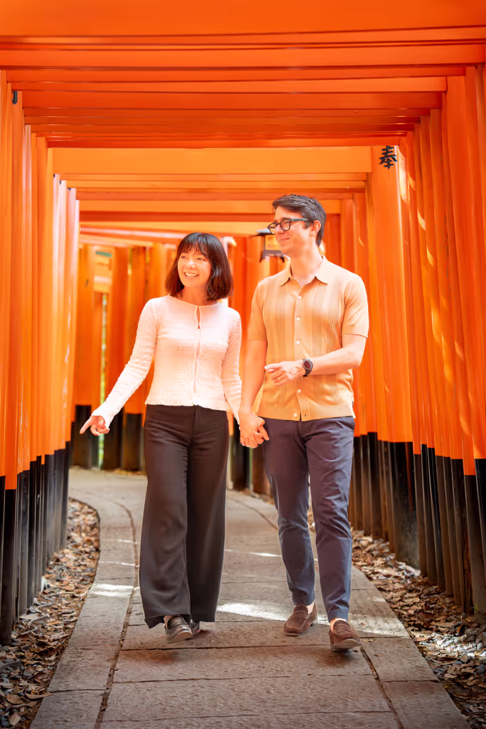 Kyoto Private Tour - Torii gates of Inari shrine