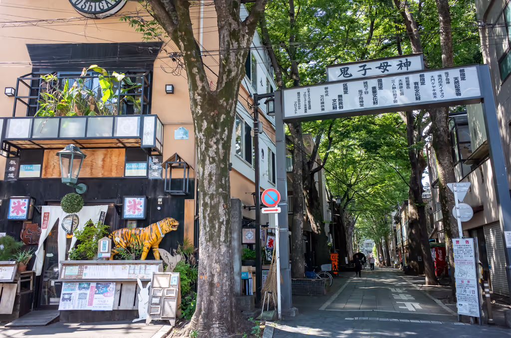 Tokyo Private Tour - Approach to Kishimojin is charming