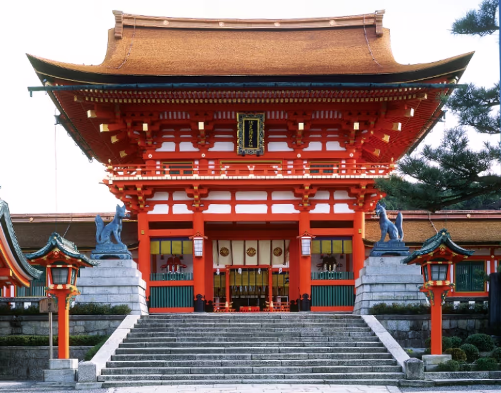 Tokyo Private Tour - 1A. Miyabi: Kyoto Fushimi Shrine (Rou-Mon Gate)