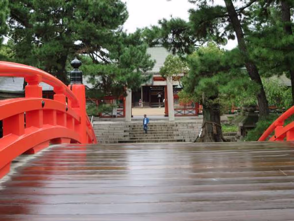 Osaka Private Tour - 住吉神社反桥