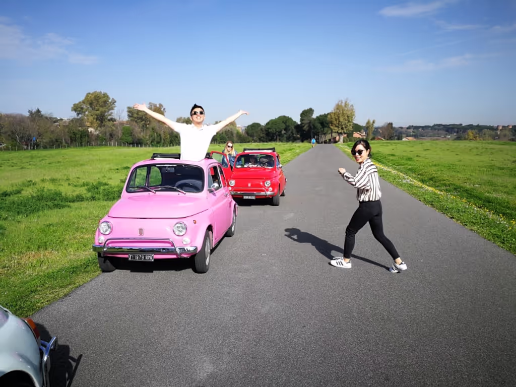 Rome Private Tour - Enjoy  a self-drive 
FIAT 500 tour in Rome.
Make your
life EXTRAORDINARY ;)
