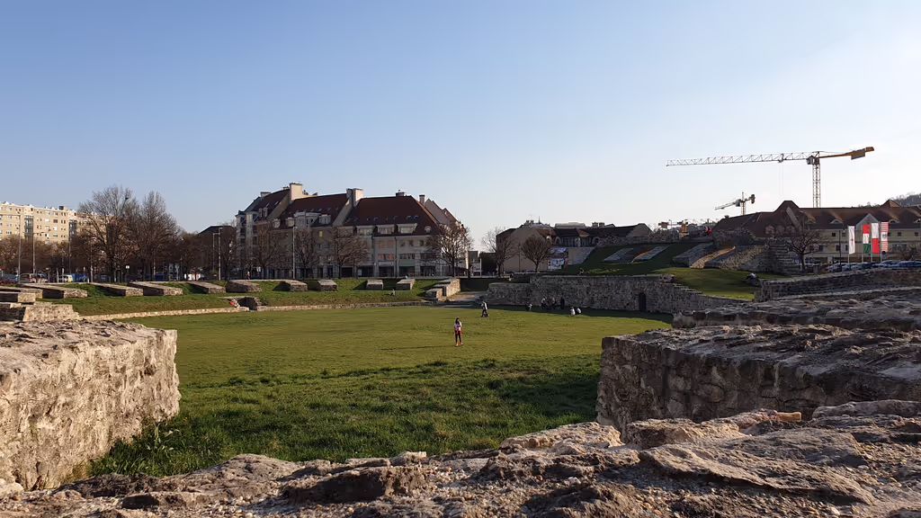 Budapest Private Tour - Amphitheatre - View from the northeast