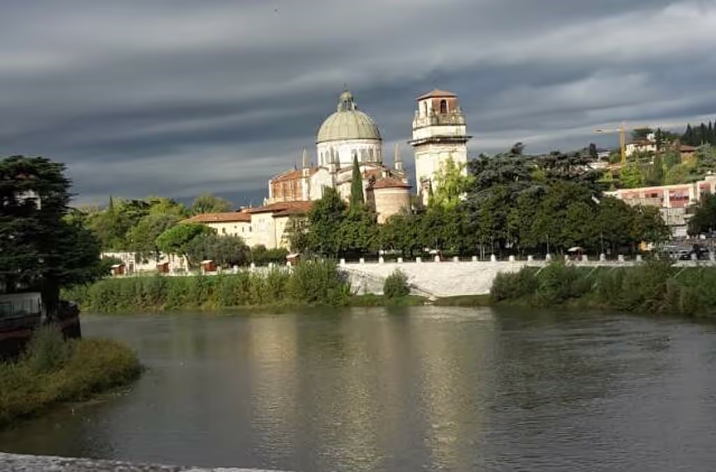 Verona Private Tour - View of the River Adige and the Church of Saint George
