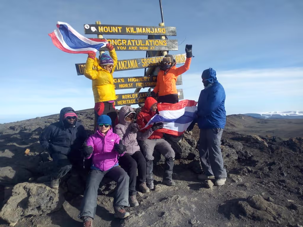 Kilimanjaro Private Tour - Thai people
