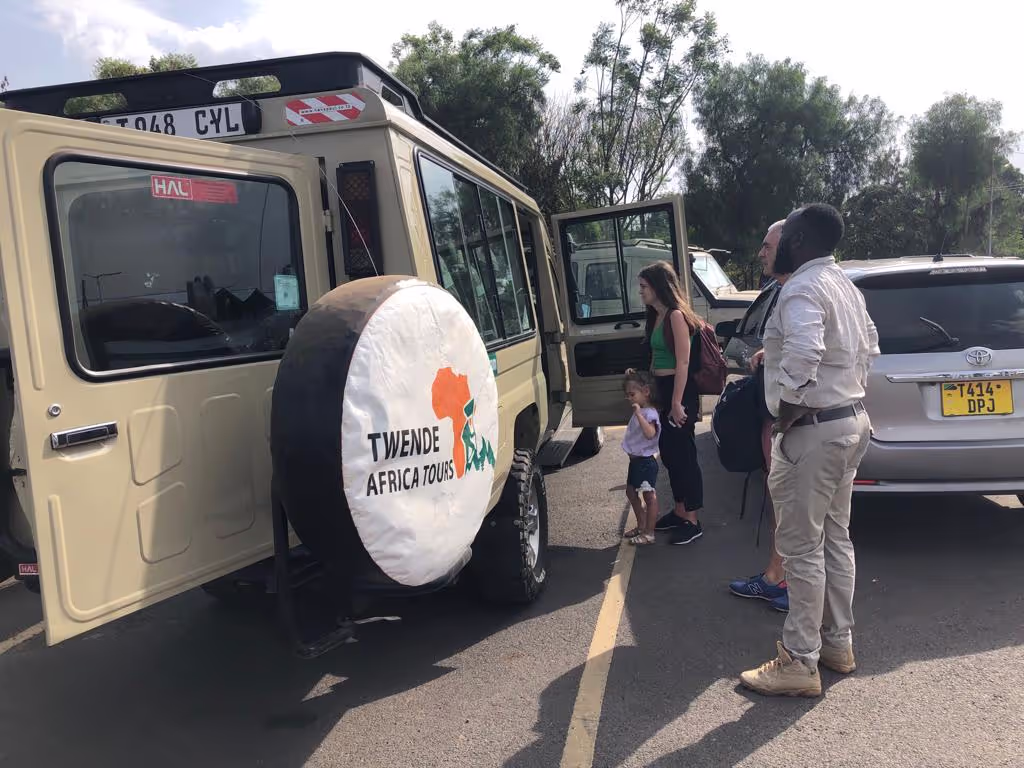Kilimanjaro Private Tour - our jeep