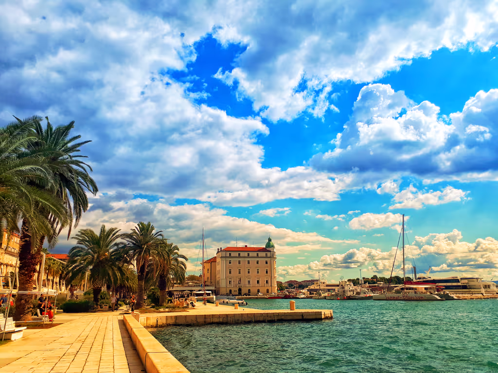 Split Private Tour - Riva promenade - waterfront