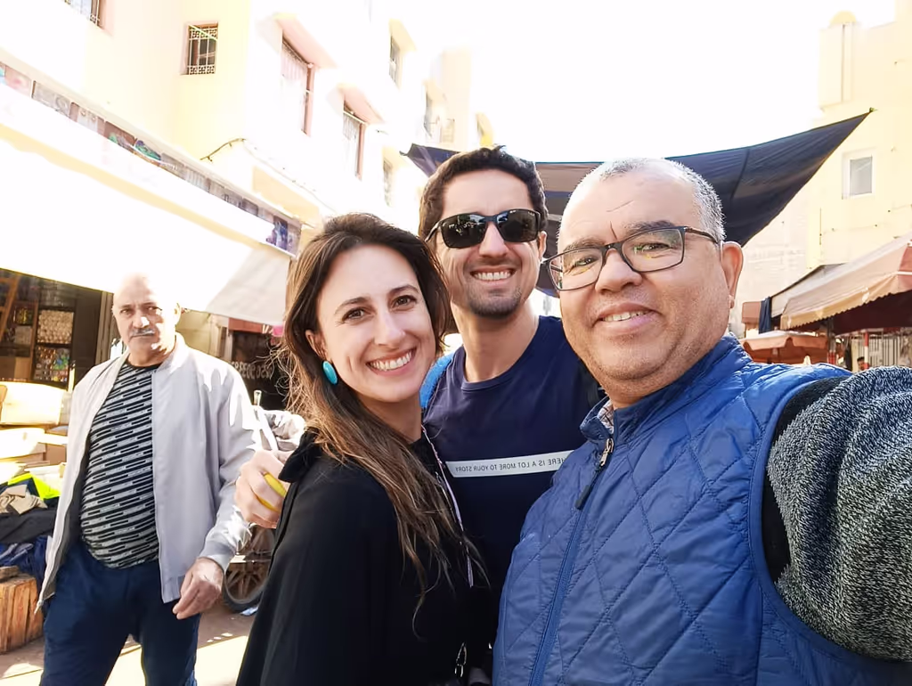 Fes Private Tour - With my happy clients