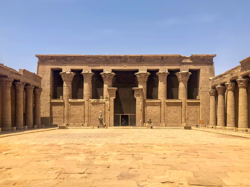 Luxor Private Tour - Open Court of Edfu Temple
