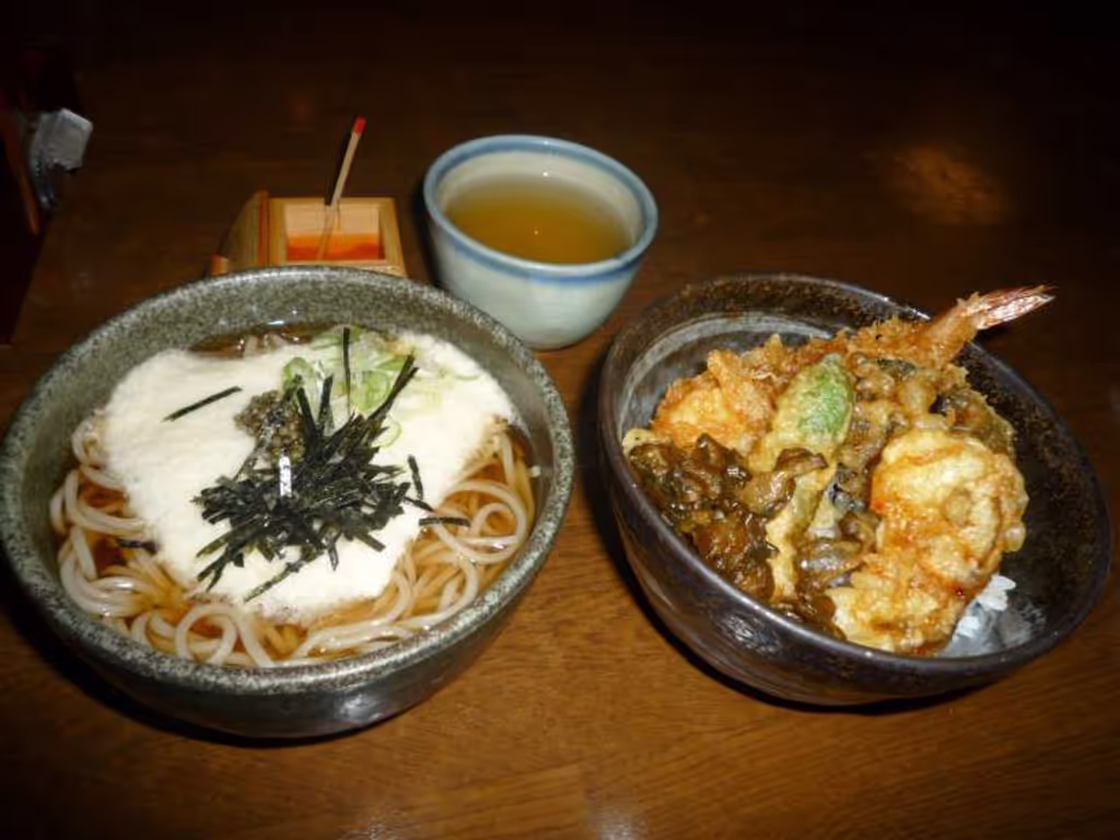Tokyo Private Tour - Takao soba and tempura bowl.