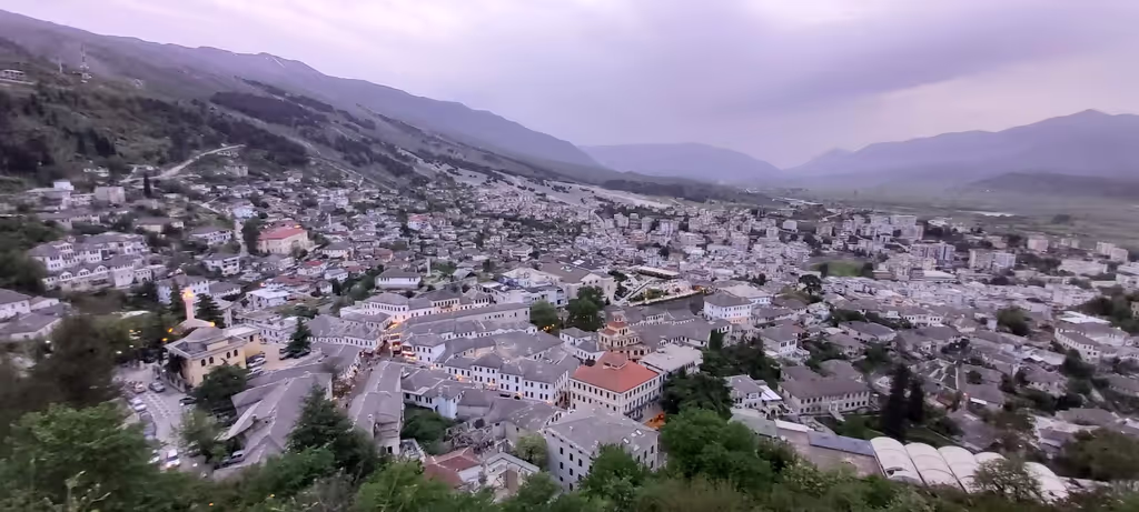 Tirana Private Tour - Gjirokaster from above