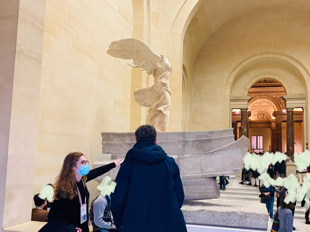 Paris Private Tour - Louvre Museum with dear visitors from France. ©Fernanda C.