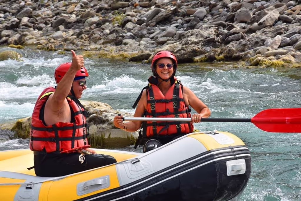 Tirana Private Tour - Arik & Ilana very satisfied with their rafting experience 