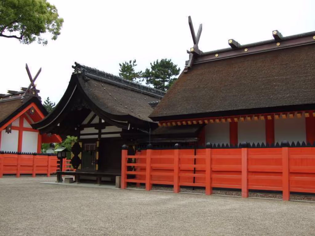 Osaka Private Tour - 住吉大社。
