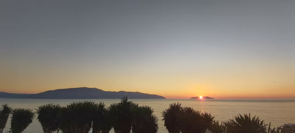 Tirana Private Tour - Sunset over Vlore