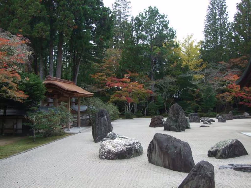 Mount Koya Private Tour - 高野山"金剛峰寺,"蟠龍庭"（在日本最大的"枯山水石庭"）