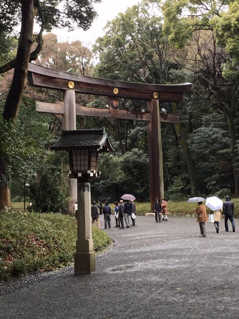Tokyo Private Tour - second Torii Gate to Main Shrine