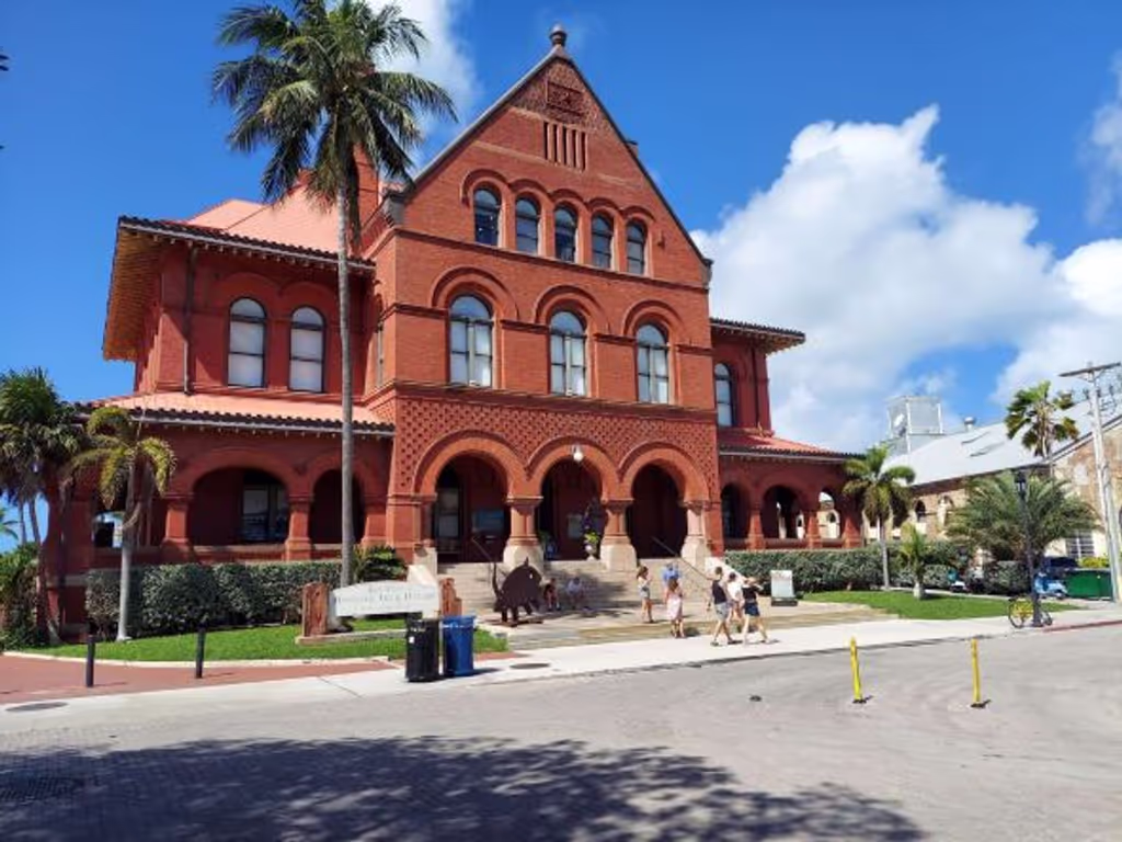 Key West Private Tour - Custom House at the end of the tour be sure to ask about the roof