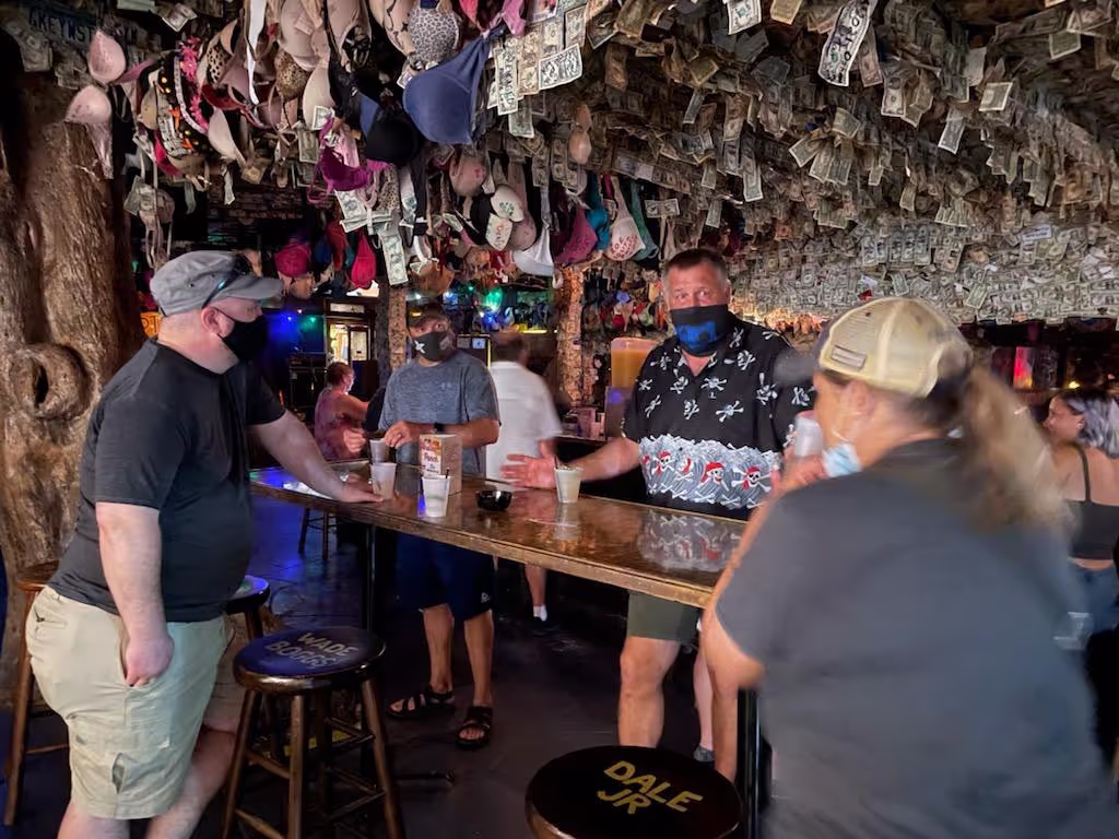 Key West Private Tour - Inside Capt Tony's and the paranormal energy blurred my face