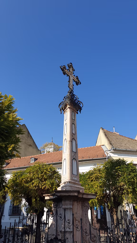 Budapest Private Tour - Plague cross