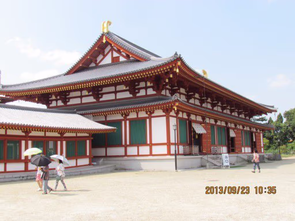 Kyoto Private Tour - The large Lecture Hall at Yakushi-ji Temple