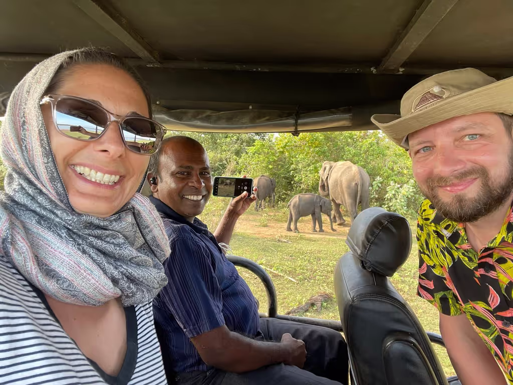 Mirissa Private Tour - While in safari jeep 