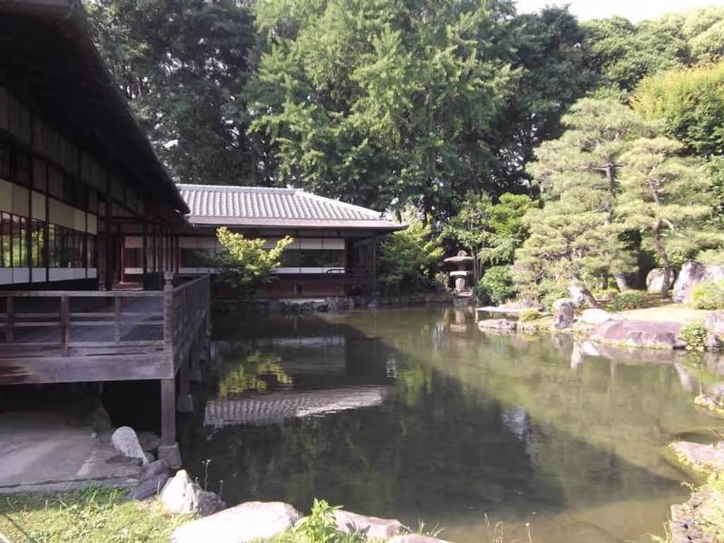 Kyoto Private Tour - "Tekisuiken" studio of Shoseien Garden.