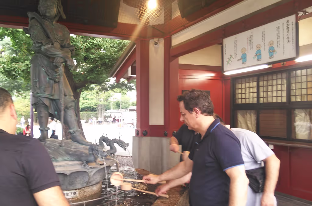Tokyo Private Tour - Washing place at Sensoji Temple