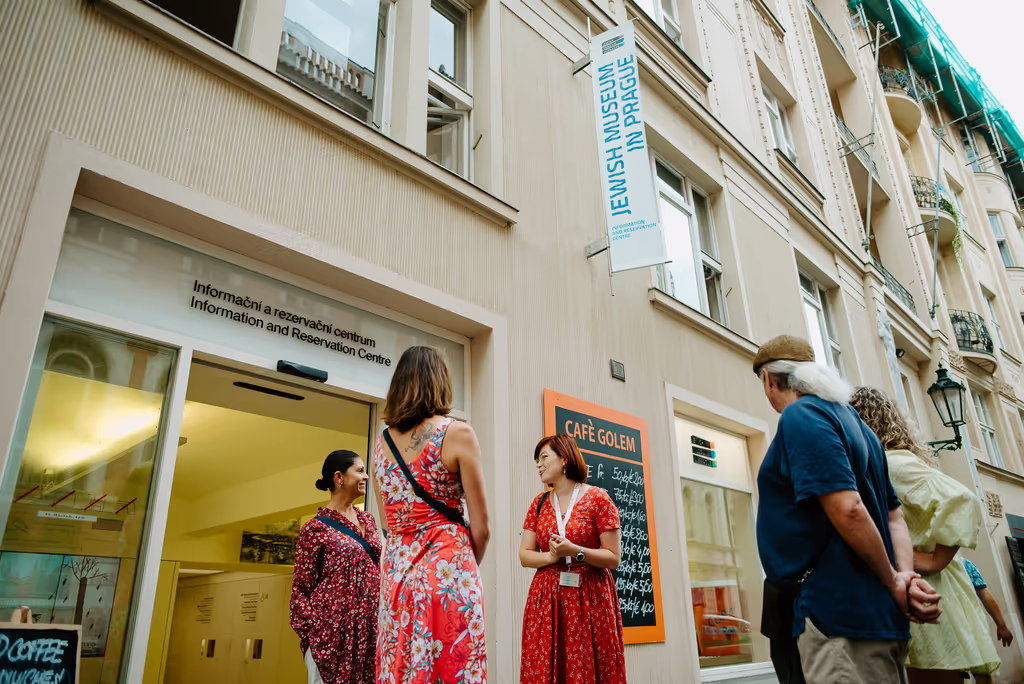 Prague Private Tour - We'll meet you in front of the Jewish Quarter Information & Reservations Center.