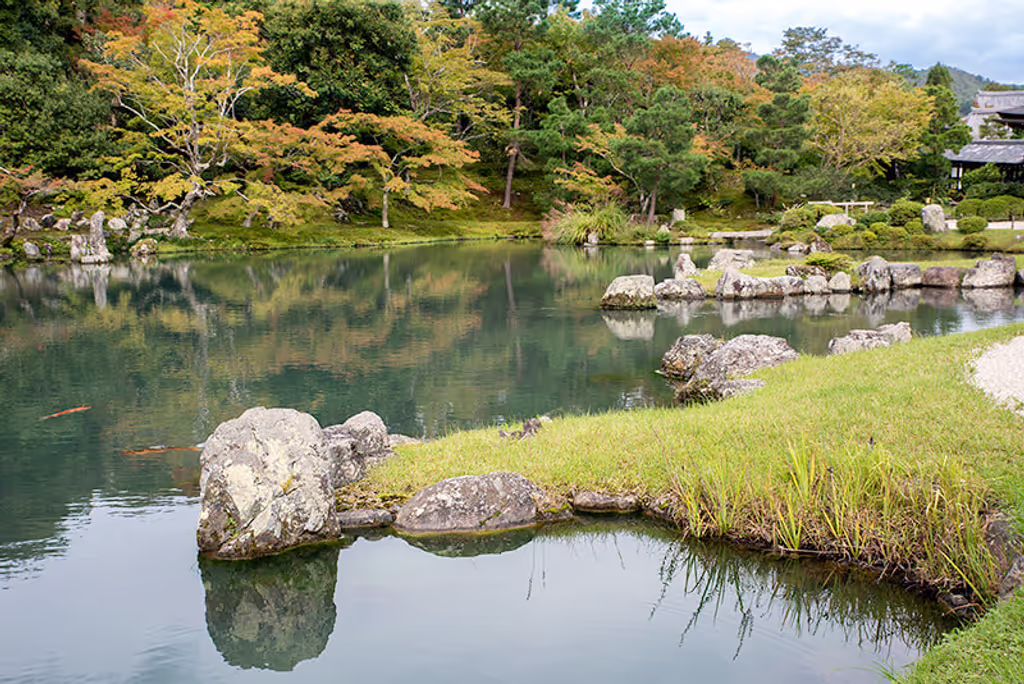Kyoto Private Tour - Sogenchi pond  at Tenryuji Temple