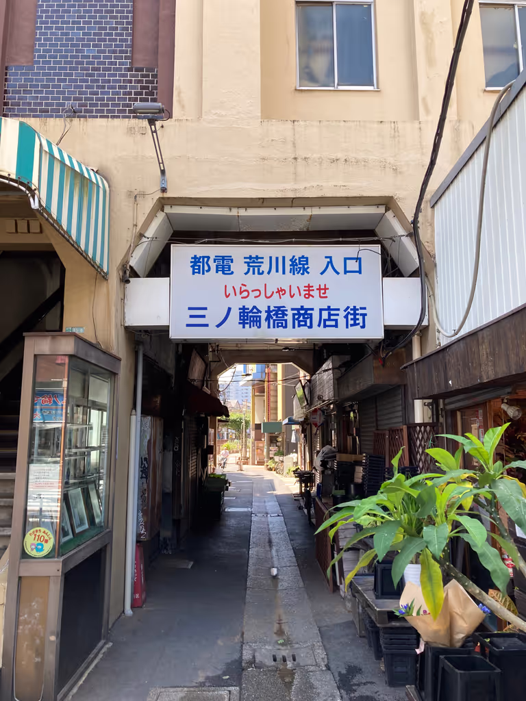 Tokyo Private Tour - Entrance of shopping are in Minowa.