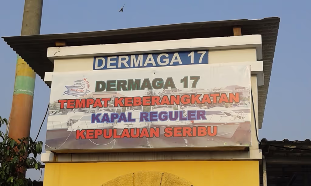 Jakarta Private Tour - Pier NO 17 at Marina Ancol for the boats to Pari Island