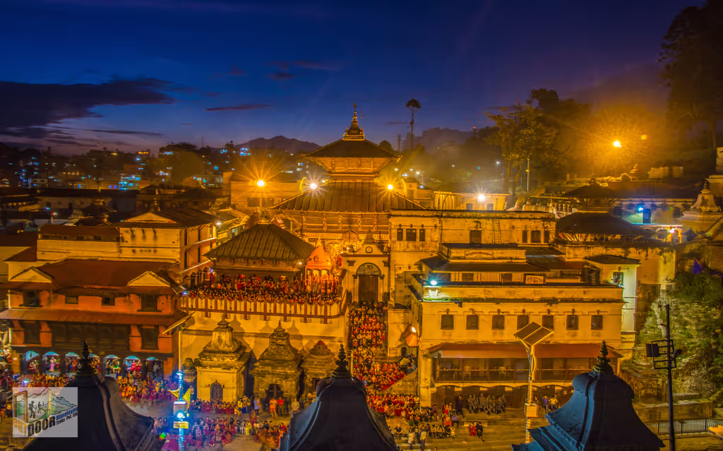 Bagmati Private Tour - Pashupatinath temple during the Aarati time