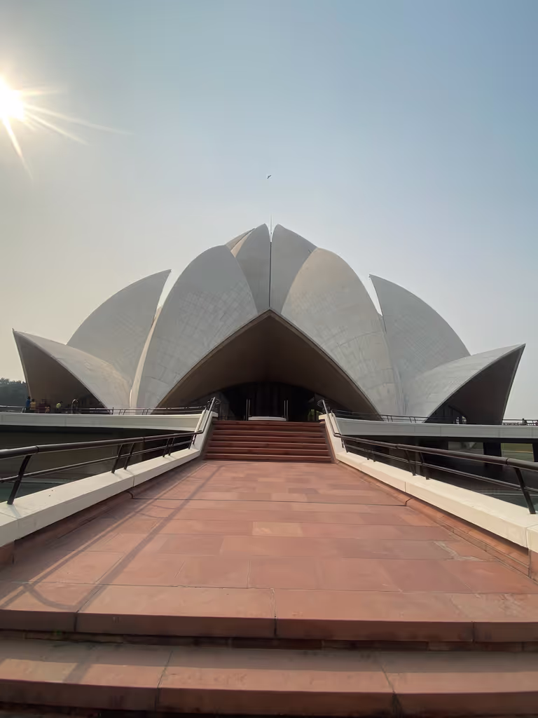 Delhi Private Tour - Lotus temple 