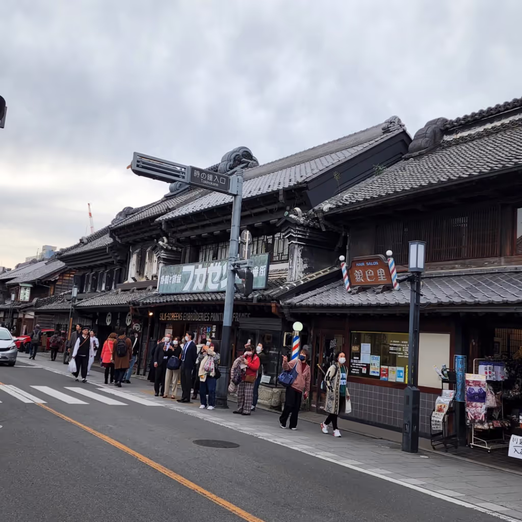 Tokyo Private Tour - a gorgeous street of a hundred years ago