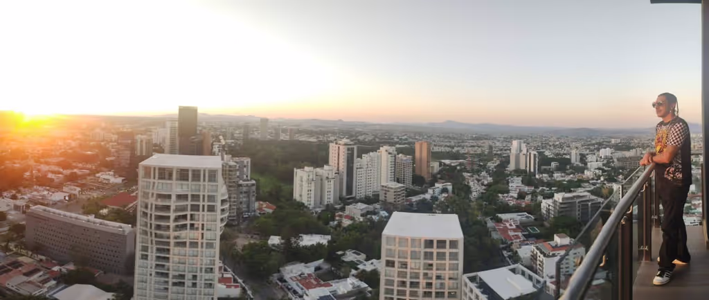 Guadalajara Private Tour - In Guadalajara, there are high-rise condos and apartments with great views of the city.