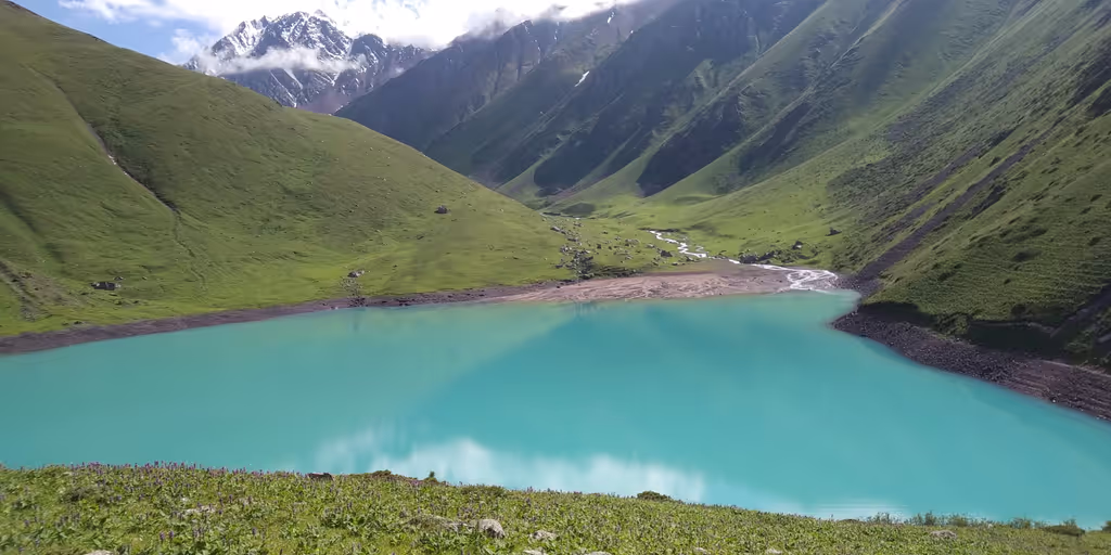 Bishkek Private Tour - Kol-Tor lake from panoramic view