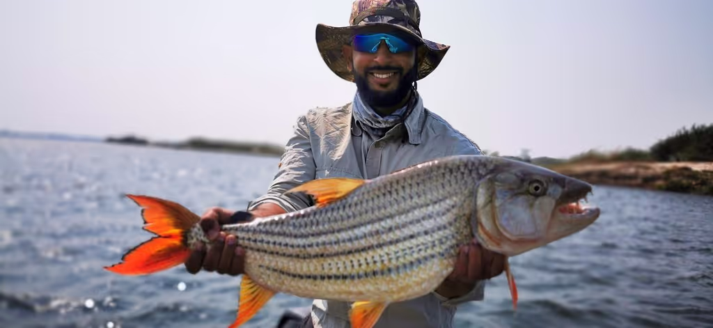 Livingstone Private Tour - And yet again another  big Tiger Fish catch!