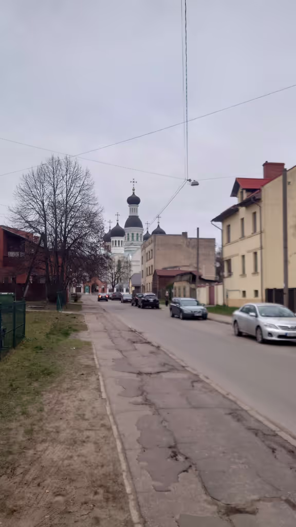 Riga Private Tour - The street to St. Johns ancestor church