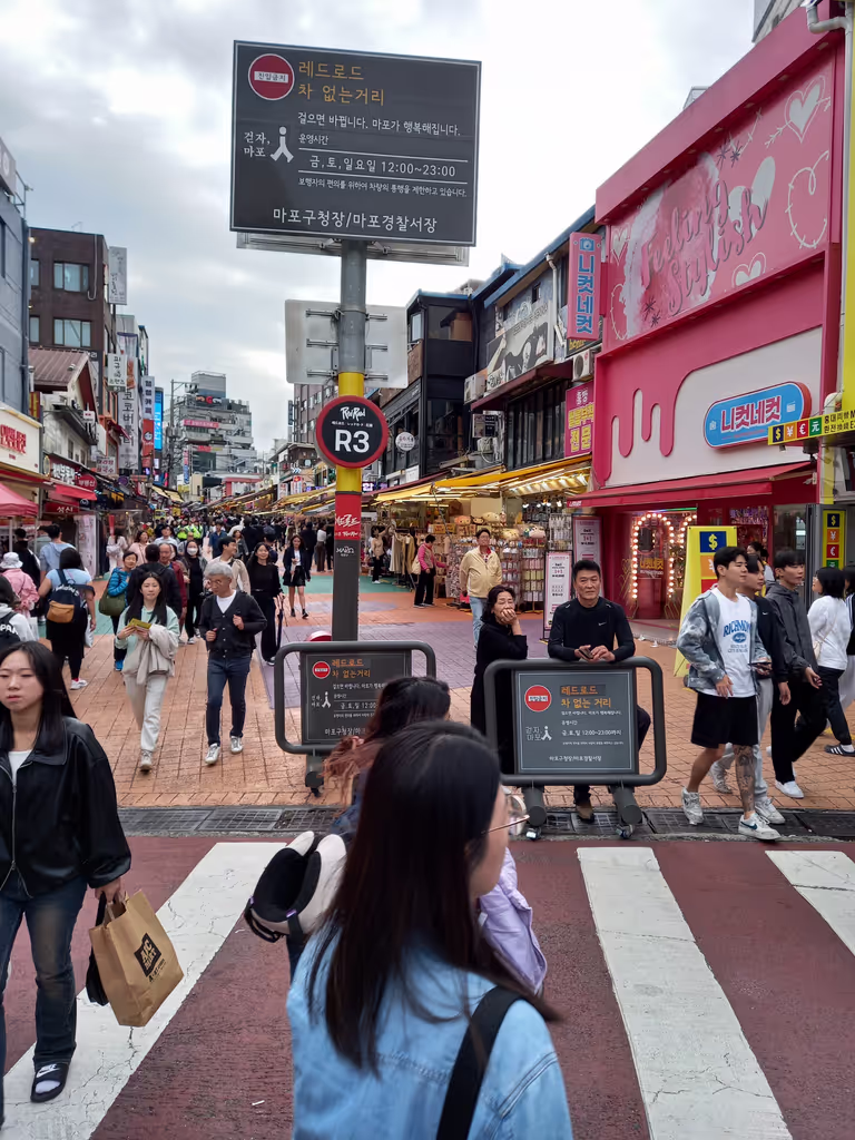 Seoul Private Tour - Hongdae street