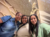 The great museum and the pyramids of Giza and sphinx - 1