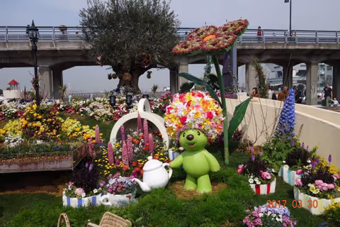 Flower Festival in Yokohama