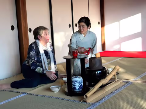 Tea ceremony in Kyoto