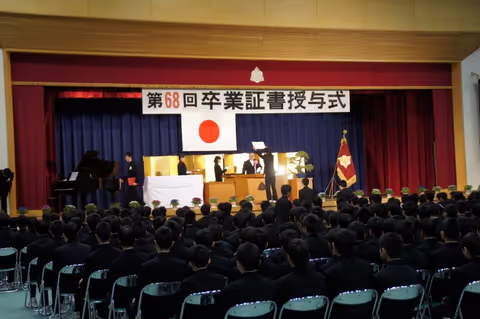 Welcome to the Japanese SCHOOL -VISITING is believing- ⑥School Events - Graduation Ceremony