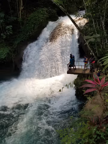 Blue Hole and Horseback Riding Ocho Rios, Jamaica!