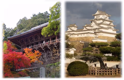 A day trip from Osaka to Himeji Castle and the Tom Cruise Movie Temple.