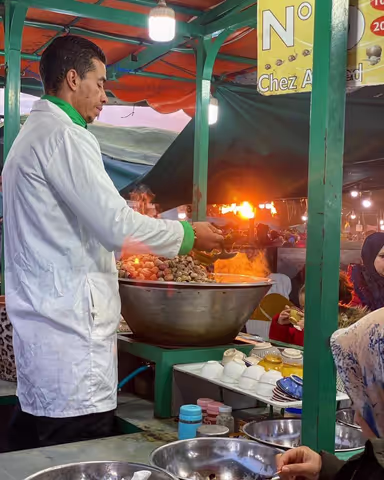 Food Trail Marrakech and night life