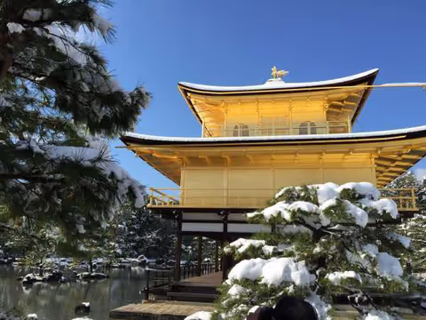 Visitamos dos lugares importantes en Kioto, Kinkau-Ji y Nijo-Jo y templo Kiyomizu