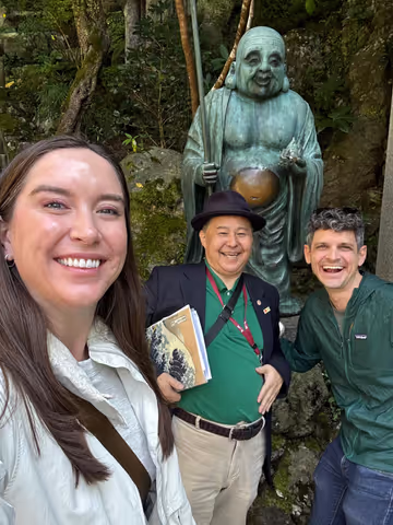 Visit to NANZOIN Temple by car