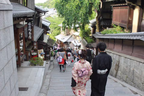Kiyomizudera(Kiyomizu Temple) and kawai kannjirou Memorial house and Sanjyusangendou